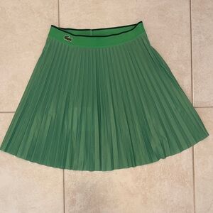 Lacoste Vibrant Green Skater Skirt